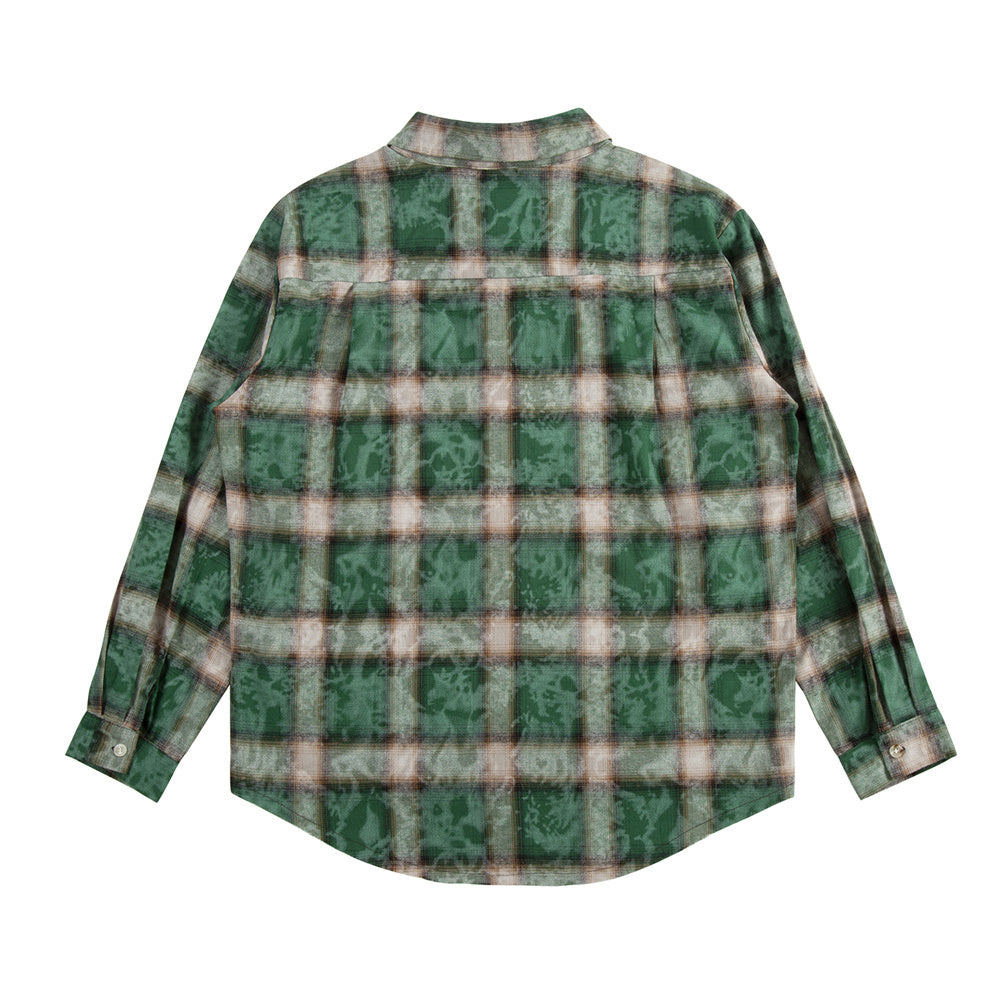 Plaid Zip up