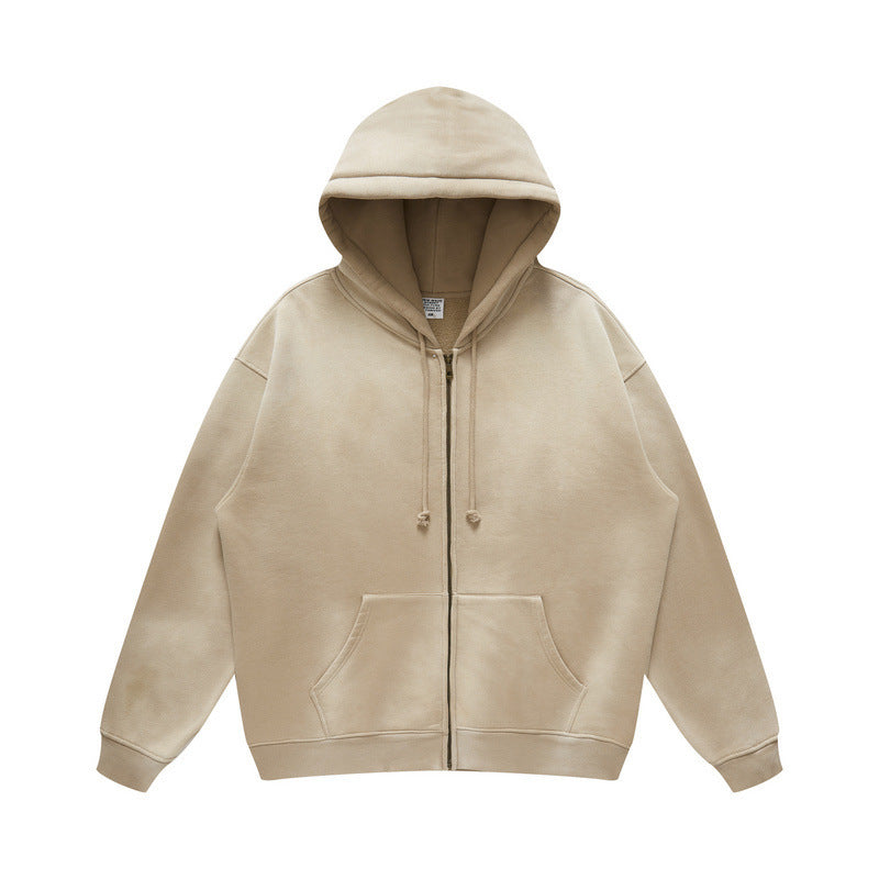 Vintage Wash Gradient Zip up