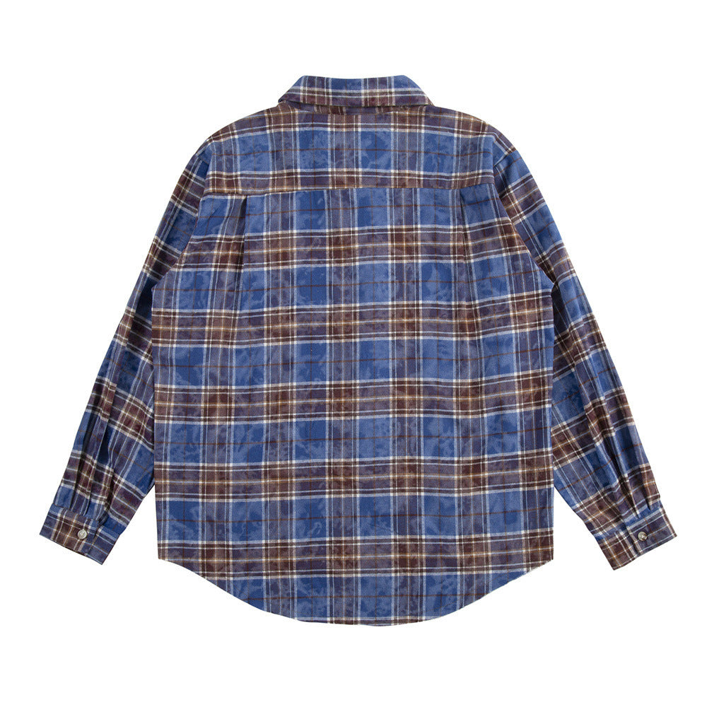 Plaid Zip up