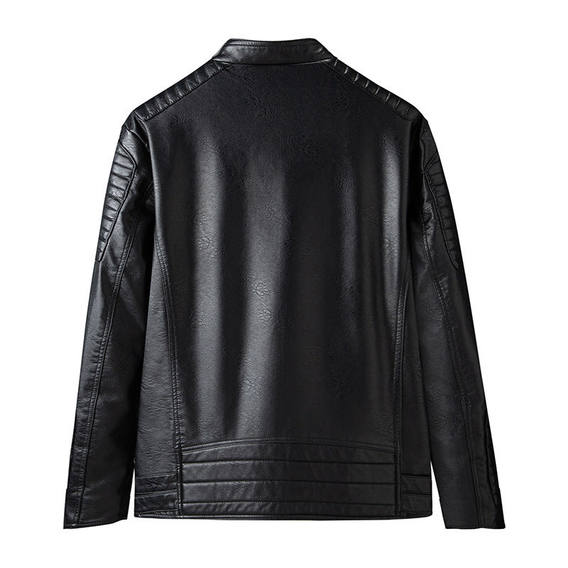 Thin Men's Leather Jacket