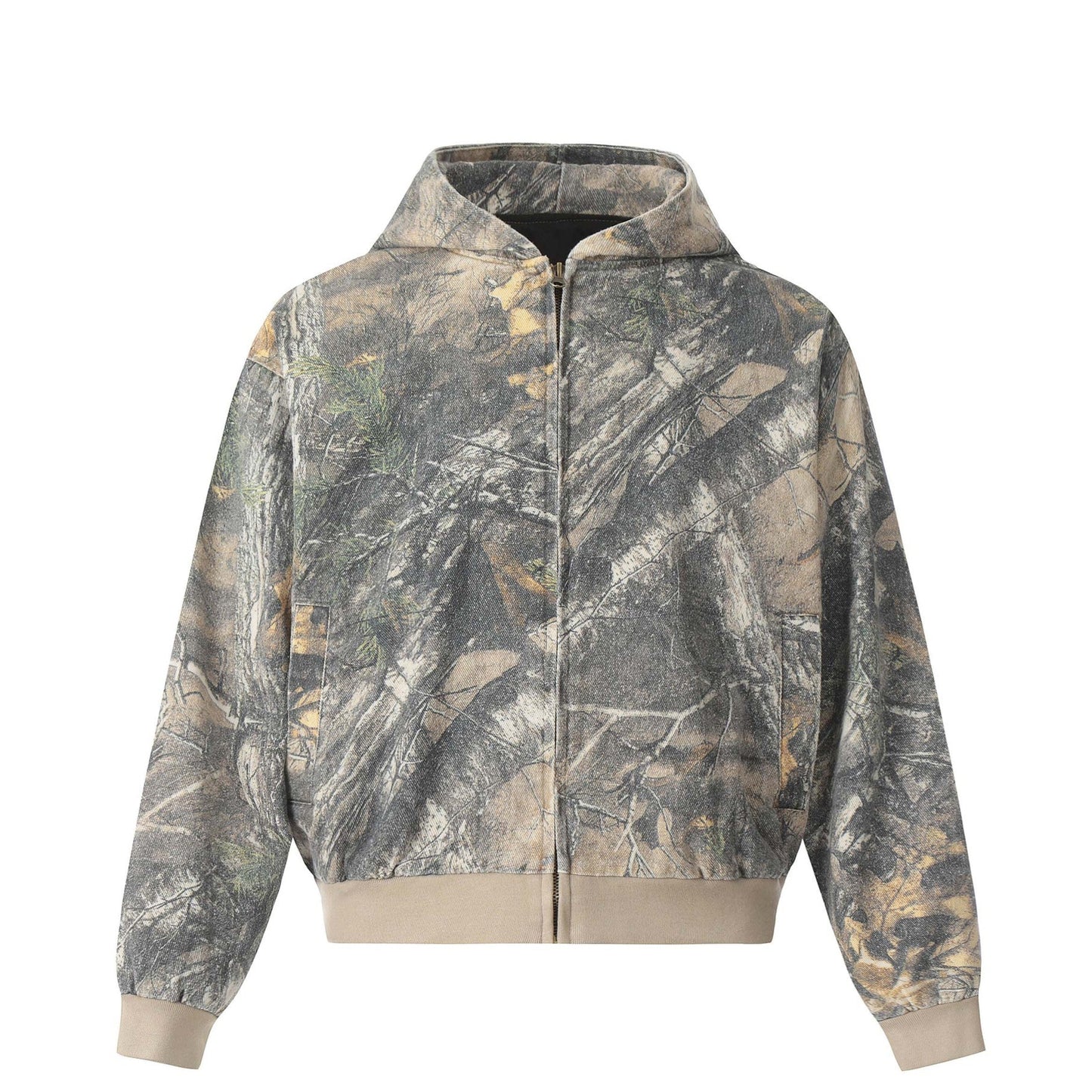 Camouflage Zip up Hoodie