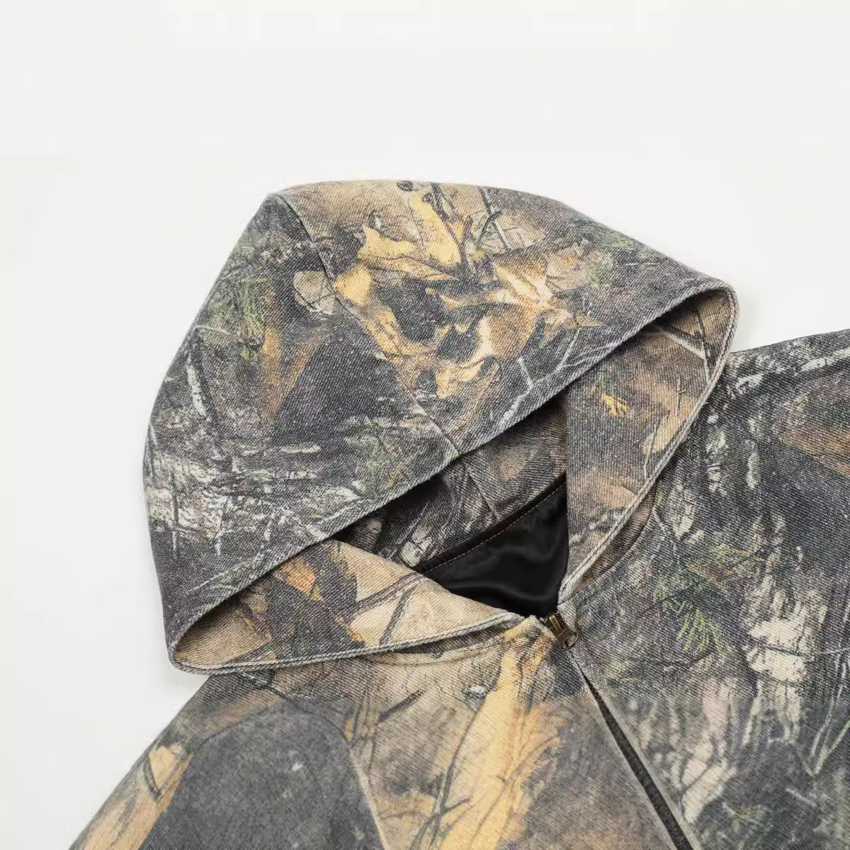 Camouflage Zip up Hoodie