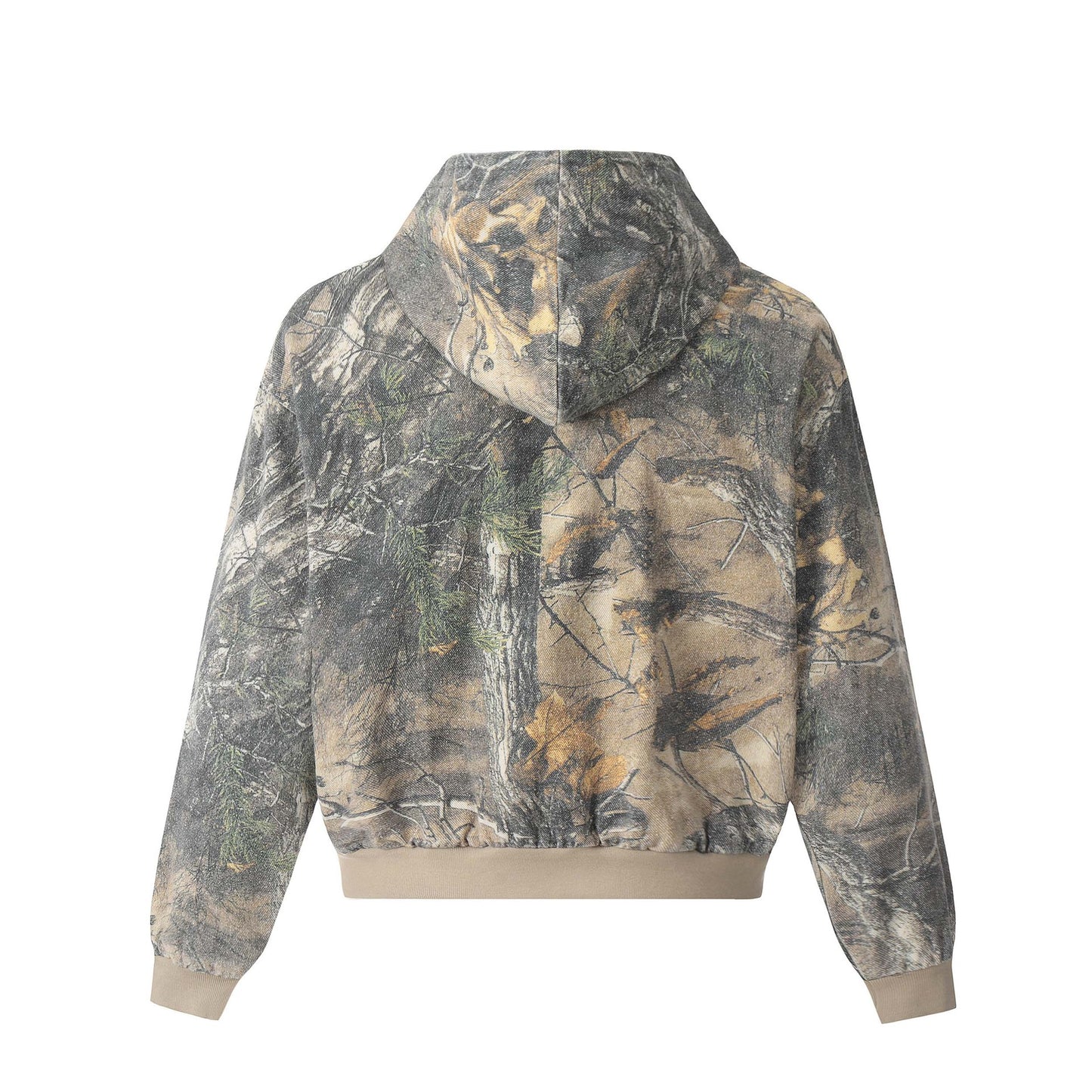 Camouflage Zip up Hoodie