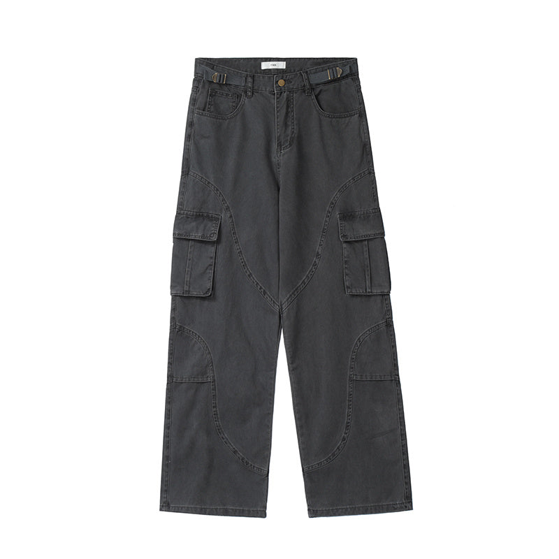 Mens Loose Style Cargo Pants
