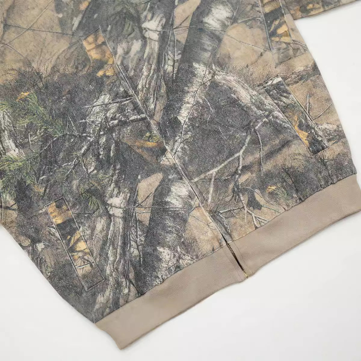 Camouflage Zip up Hoodie