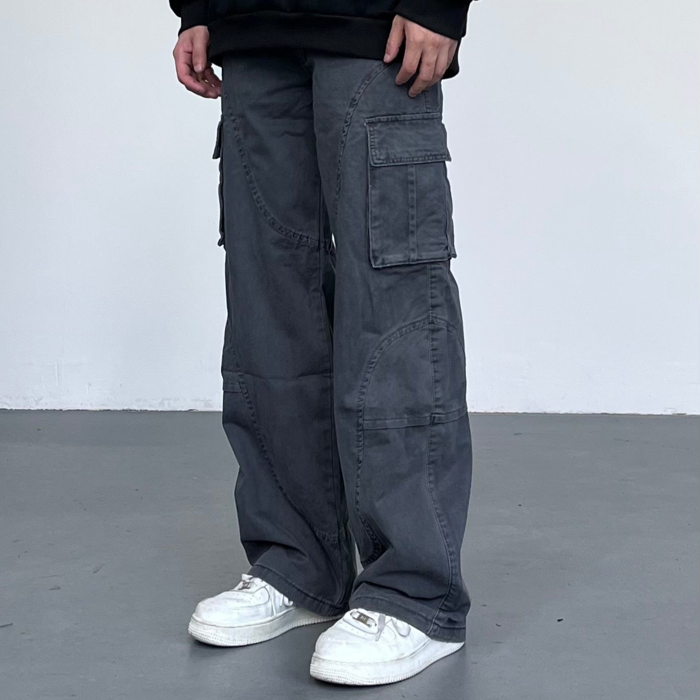 Mens Loose Style Cargo Pants
